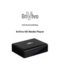 Handleiding EnVivo HD Mediaspeler