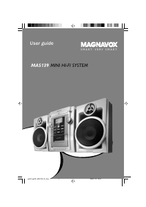 Manual Magnavox MAS139 Stereo-set