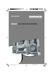 Manual Magnavox MAS65 Stereo-set