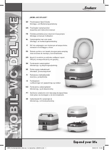 Manual de uso Enders Mobil WC Deluxe Orinal portátil