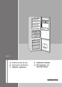 Manual Siemens KG39FE91 Combina frigorifica