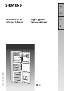 Manual Siemens KG39FP00 Fridge-Freezer