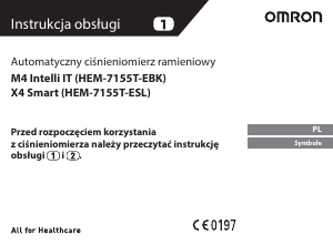 Instrukcja Omron M4 Intelli IT Ciśnieniomierz