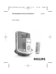 Handleiding Philips AJ300DB Wekkerradio