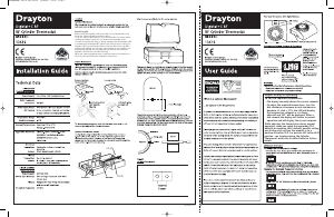 Manual Drayton Digitstat+C RF Thermostat