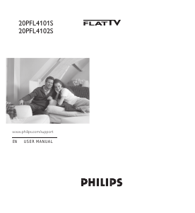 Handleiding Philips 20PFL4101S LCD televisie
