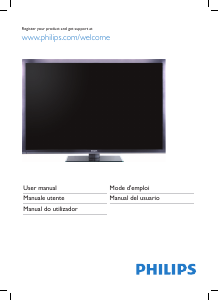 Manual de uso Philips 22PFL2807H Televisor de LCD