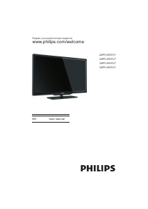Manual Philips 24PFL5957 LCD Television