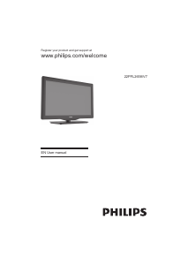 Manual Philips 22PFL2658 LCD Television