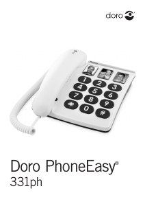 Handleiding Doro PhoneEasy 331ph Telefoon