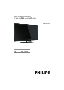 Handleiding Philips 24PFL3538 LCD televisie