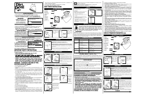 Handleiding Dirt Devil M0414slv BRUM Stofzuiger