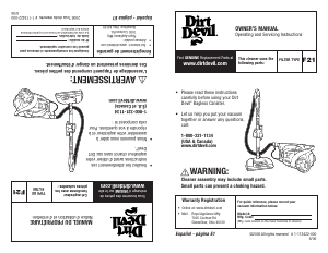 Handleiding Dirt Devil M082750 Breeze Stofzuiger