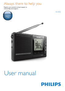 Handleiding Philips AE3000 Radio