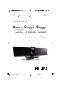 Manual Philips DC910W Speaker Dock