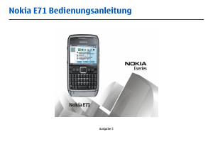 Bedienungsanleitung Nokia E71 Handy