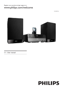 Manual Philips DCB152 Stereo-set