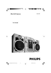 Manual Philips FWC139 Stereo-set