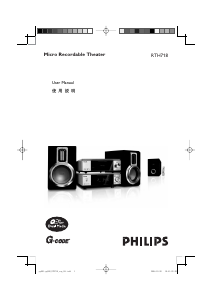 Handleiding Philips RTH718 Stereoset