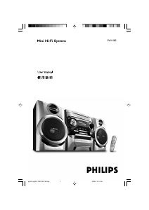Manual Philips FWV182 Stereo-set