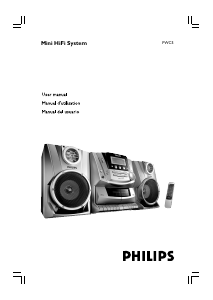 Handleiding Philips FWC5 Stereoset