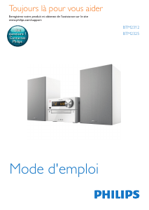 Mode d’emploi Philips BTM2325 Stéréo