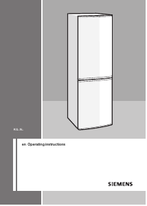 Használati útmutató Siemens KG49NA03 Hűtő és fagyasztó