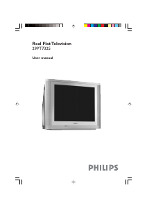 Handleiding Philips 29PT7325 Televisie