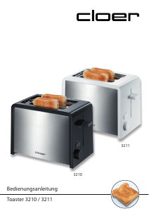 Bedienungsanleitung Cloer 3210 Toaster