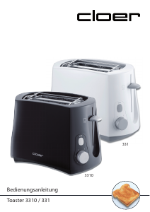 Bedienungsanleitung Cloer 3310 Toaster