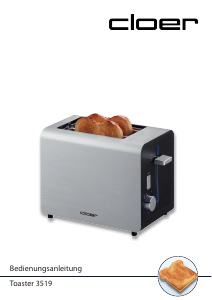 Bedienungsanleitung Cloer 3519 Toaster