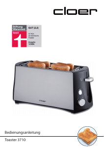 Bedienungsanleitung Cloer 3710 Toaster