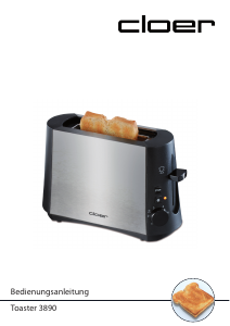 Bedienungsanleitung Cloer 3890 Toaster