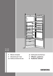 Hướng dẫn sử dụng Siemens KI38LA65 Tủ đông lạnh