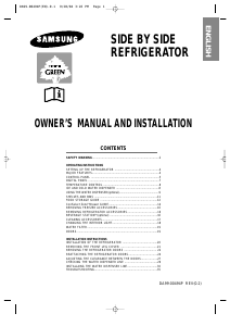 Manual Samsung RS21NLBG Fridge-Freezer