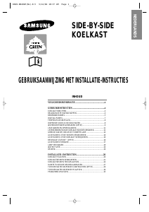 Handleiding Samsung RS21KLTR Koel-vries combinatie