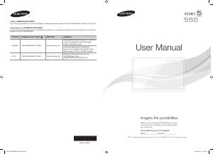 Manual Samsung LN40E550F7F LED Television