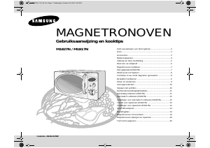 Mode d’emploi Samsung M1827N Micro-onde