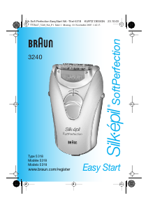 Handleiding Braun 3240 Silk-epil SoftPerfection Easy Start Epilator