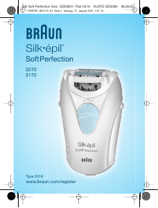 Instrukcja Braun 3270 Silk-epil SoftPerfection Depilator