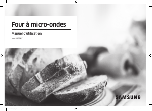 Mode d’emploi Samsung MC455TERCBB Micro-onde