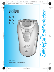 Használati útmutató Braun 3275 Silk-epil SoftPerfection Epilátor