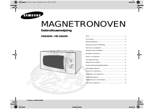 Mode d’emploi Samsung M181DN Micro-onde