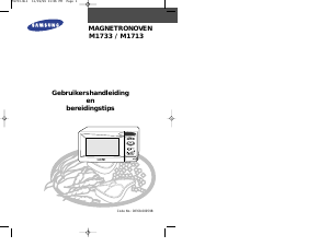 Manual Samsung M1733 Microwave