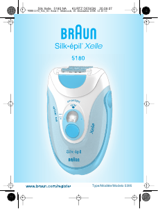 Manual de uso Braun 5180 Silk-epil Xelle Depiladora