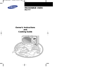 Manual Samsung M1777 Microwave