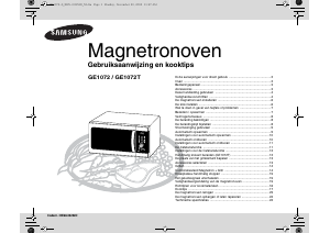 Handleiding Samsung GE1072 Magnetron