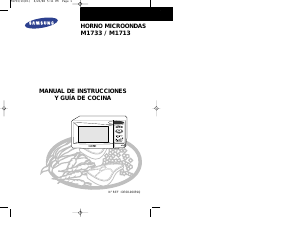 Manual de uso Samsung M1714 Microondas