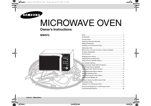 Handleiding Samsung MW87L Magnetron