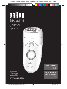 Manual de uso Braun 5280 Slik-epil 5 Depiladora